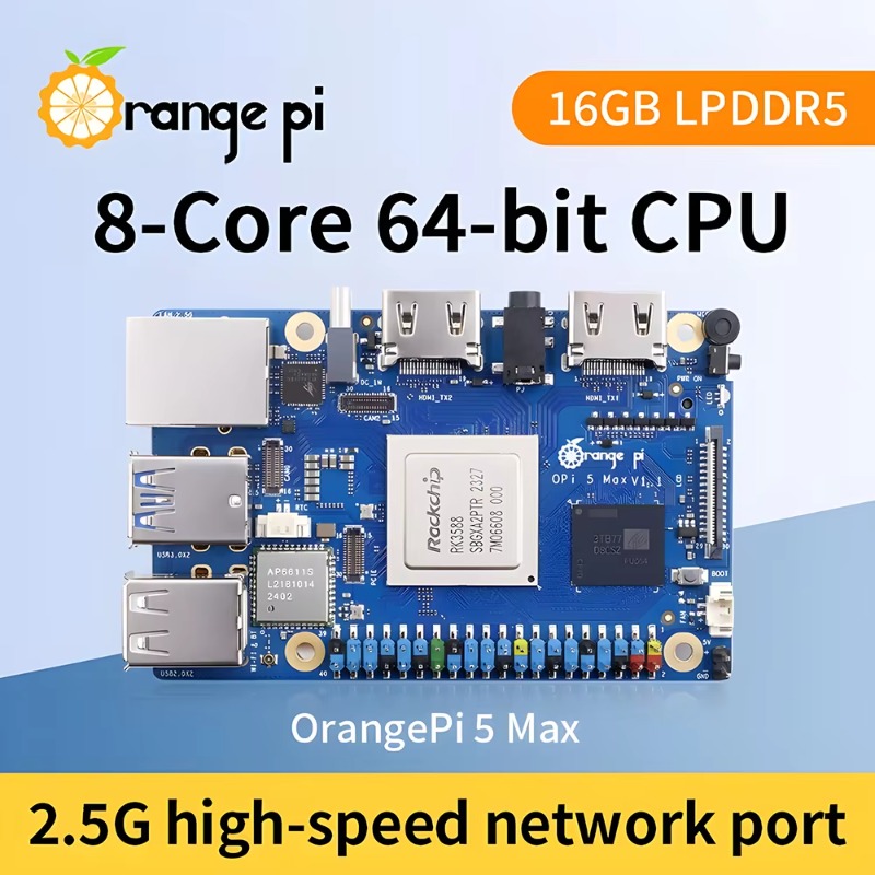 【Hot Sale】OEM Orange Pi 5 MAX  - đánh giá và giá Orange Pi 5 Max Rk3588