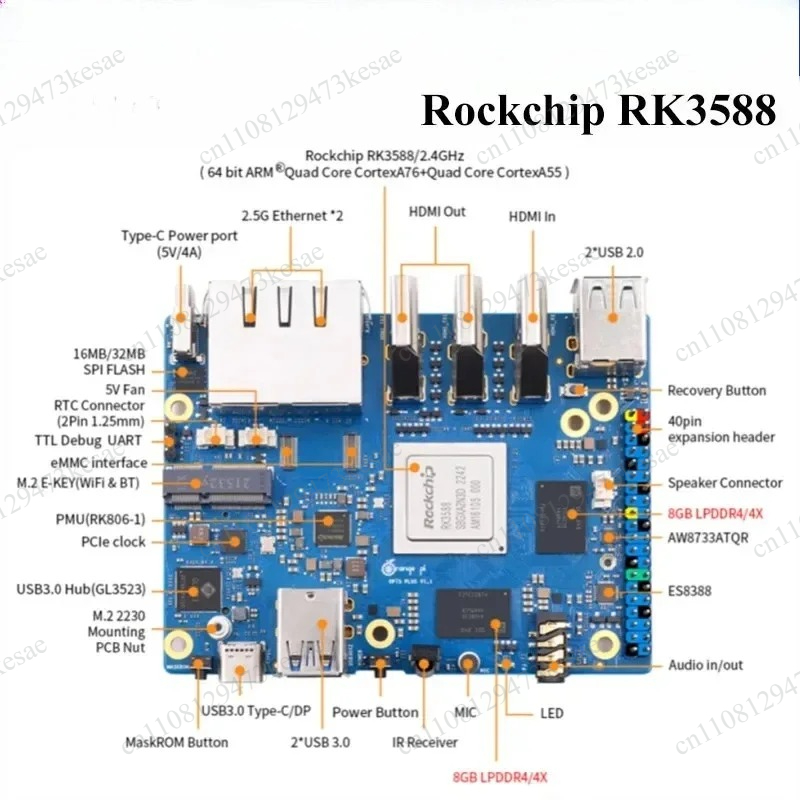 Orange Pi 5 Plus RK3588 SBC 16 - đánh giá và giá Rk3588 Mini Pc Board
