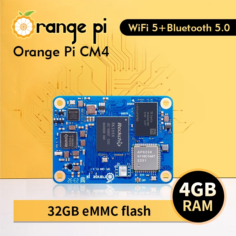 BoaMasMOrange Pi CM4 4GB RAM 3 - đánh giá và giá Compute Module 4 32Gb Wifi