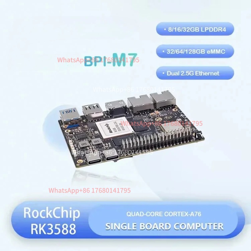 RK3588 Single Board Computer S - đánh giá và giá Banana Pi Bpi M7 Rk3588