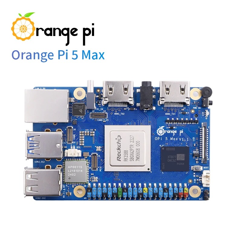 RoRuSOrange Pi 5 Max 16GB V1.5 - đánh giá và giá Orange Pi 5 Max Rk3588