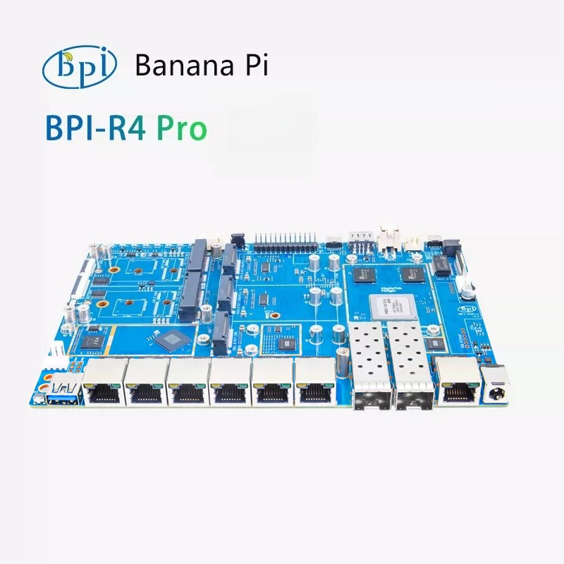 Banana Pi BPI-R4 Pro-4E Open S - đánh giá và giá Bananapi Bpi R4 Wifi 7