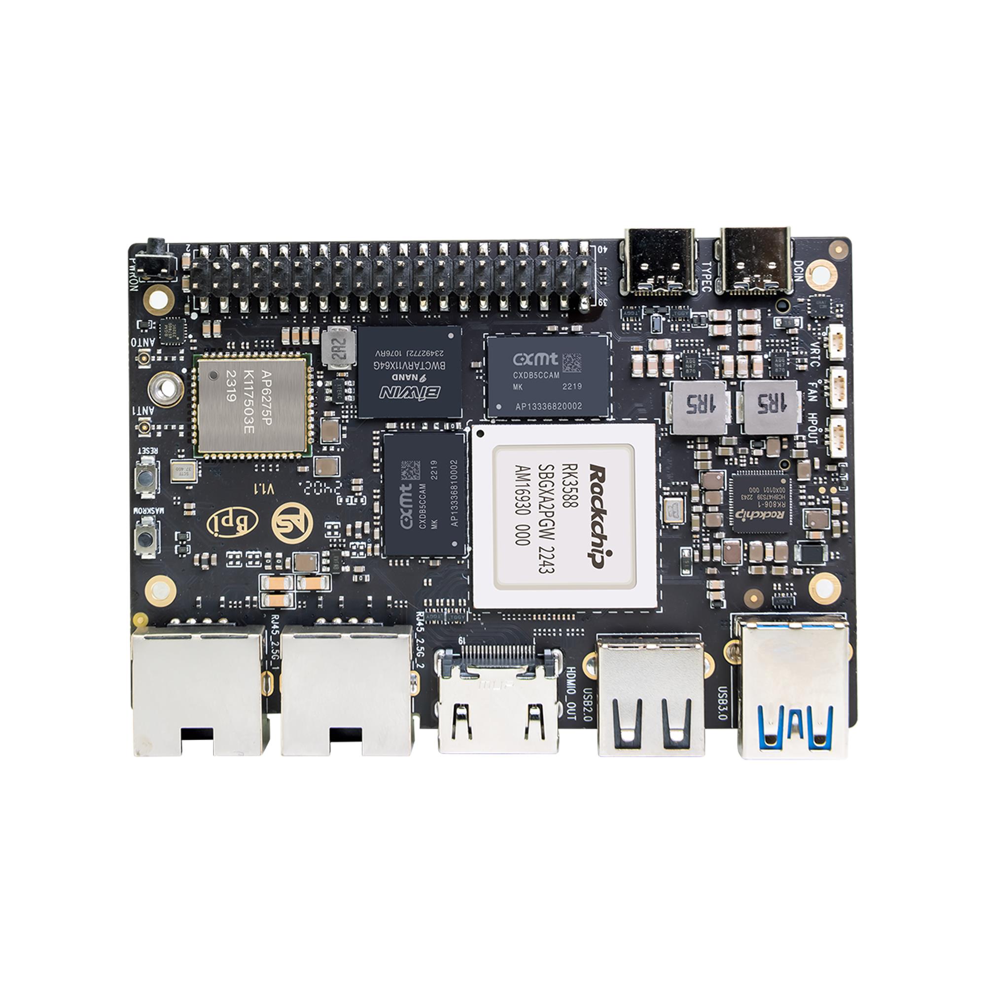 Banana Pi BPI-M7 RockChip RK35 - đánh giá và giá Banana Pi Bpi M7 Rk3588