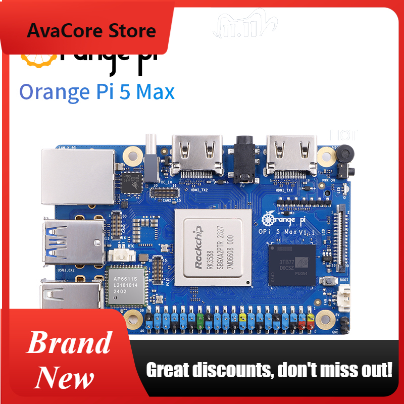 AvaCoreOrangePi 5 Max 16GB wit - đánh giá và giá Orange Pi 5 Max Rk3588